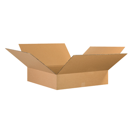 26 x 26 x 8" Flat Corrugated Boxes