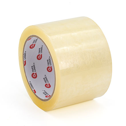 3" x 110 yds. Clear TAPE LOGIC<span class='afterCapital'><span class='rtm'>®</span></span> #800 Hot Melt Tape