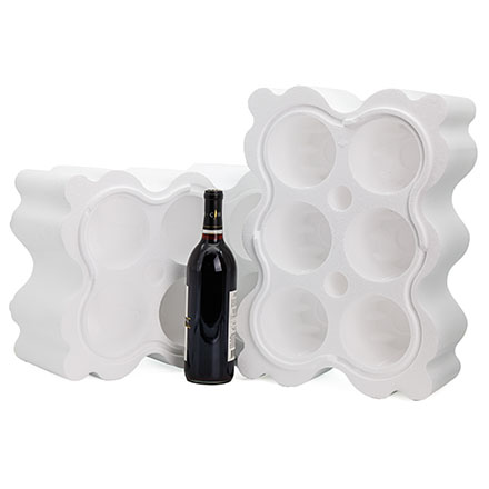 12 Bottle Foam Wine Shipper - 750ml